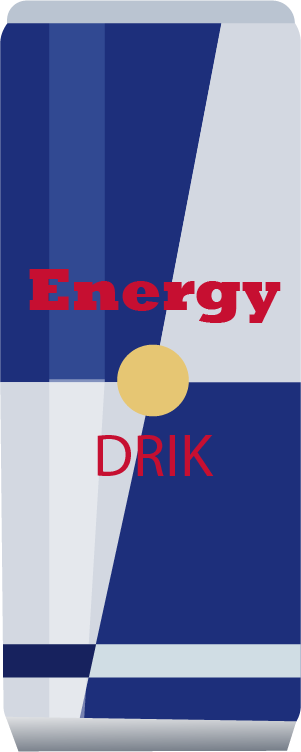 Energy Drink Illustration
